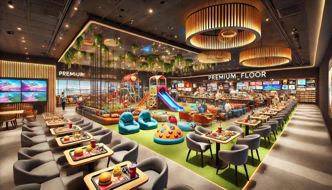 Innovative Airport Entertainment - FunBeEat The Ultimate Family-Friendly Airport Experience